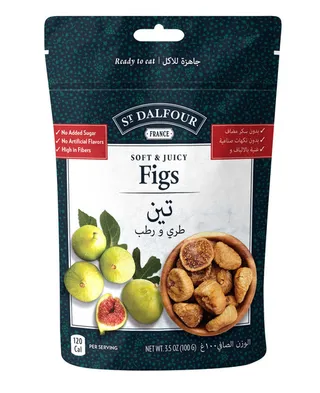 St. Dalfour Semi-Dried Soft & Juicy Figs 100G