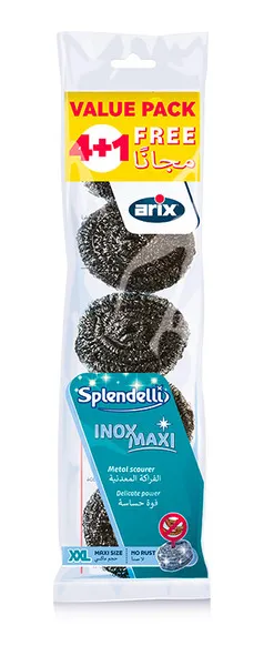 Splendelli Inox Maxi Metal Scourers 5Pcs