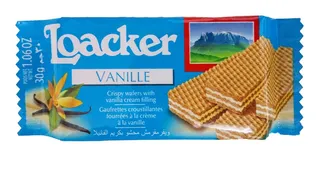 Loacker Classic Vanilla Crispy Wafers 30G