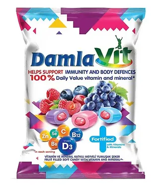 Tayas Damla Assorted Soft Candy 90G