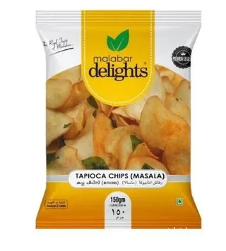 Malabar Delights Masala Tapioca Chips 150G
