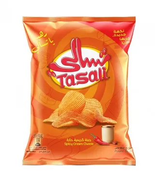Tasali Spicy Cream Cheese Chips 55G