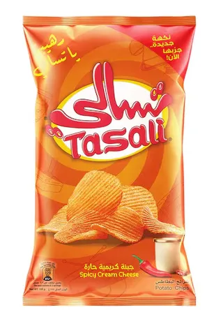 Tasali Spicy Cream Cheese Chips 155G