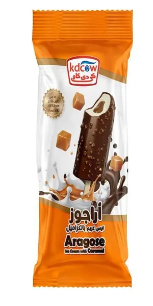 كي دي كاو آيس كريم أراجوز بالكراميل 60 مل