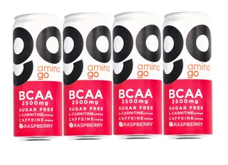 أمينو جو مشروب BCAA خالي من السكر بنكهة التوت 4 × 330 مل