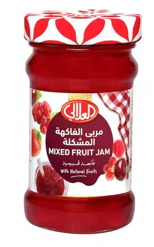 العلالي مربى فواكه مشكلة بالفواكه الطبيعية 230 جم
