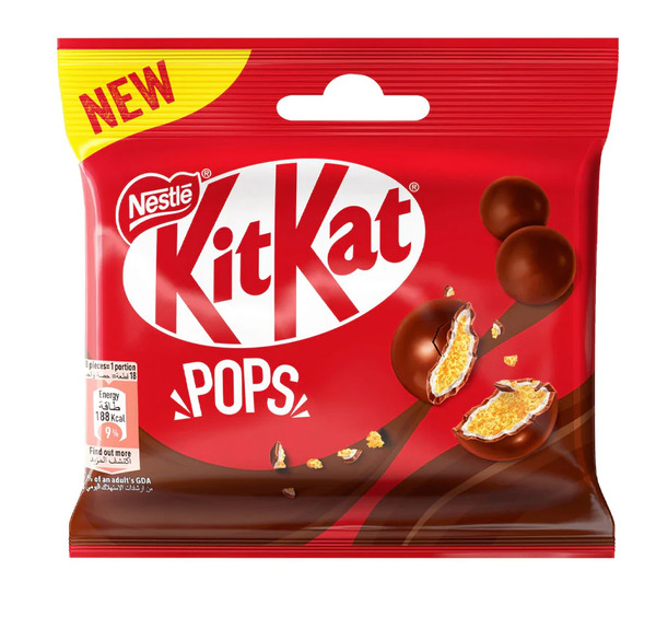 KitKat Pops Milk Chocolate Mini Bites 36G