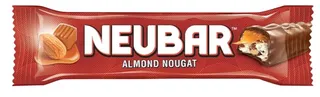 Neubar Almond Nougat Bar 28G