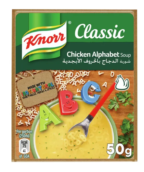 Knorr Alphabet Chicken Soup 50g