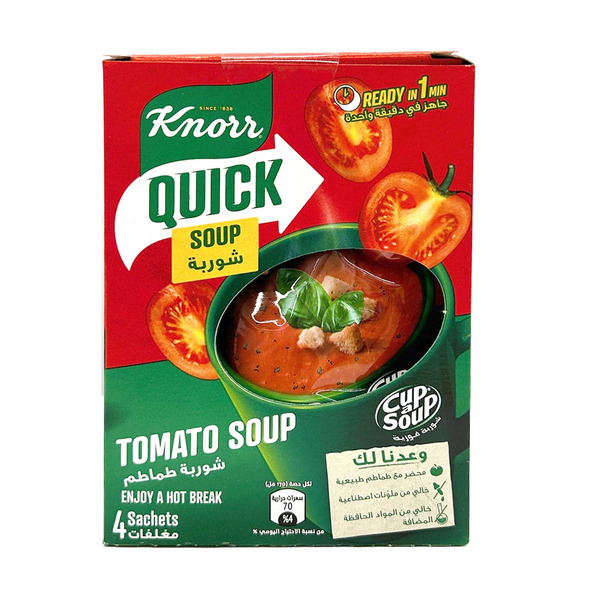 Knorr Tomato Soup Sachets 4X22G
