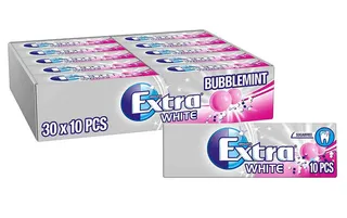 Wrigley's Extra Sugar Free Bubble Mint Gum 30X14G