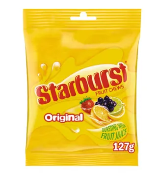 Starburst Original Fruit Chews 127G