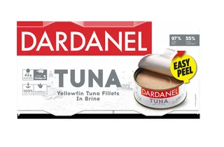Dardanel Yellowfin Tuna Fillets In Brine 2X140G