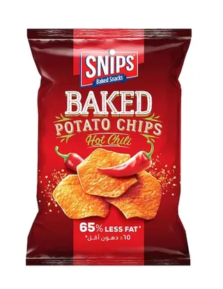 Snips Hot Chili Baked Potato Chips 42G