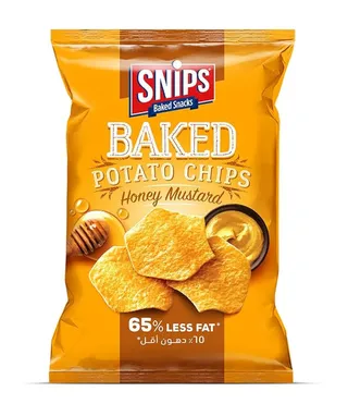 Snips Honey Mustard Baked Potato Chips 150G