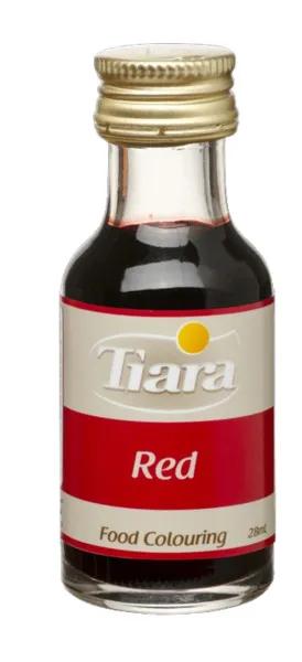 Tiara Red Food Colouring 28Ml