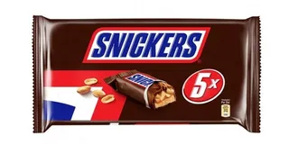 Snickers Chocolate Bars 5X40G