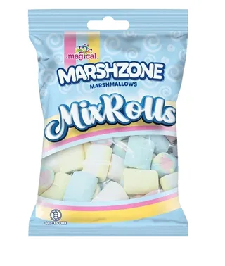 Marshzone Blue & White Mixed Marshmallows 150G