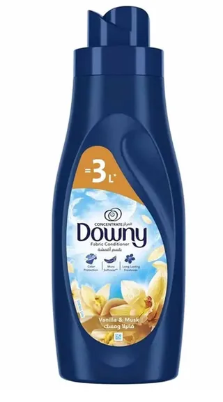Downy Vanilla & Musk Concentrated Fabric Conditioner, 1L