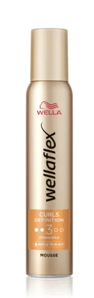 Wella Wellaflex Strong Hold Curls Definition Mousse 200Ml