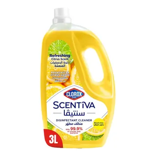 Clorox Scentiva Citrus Disinfectant Cleaner 3L
