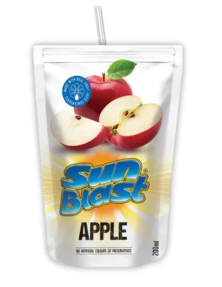 Sun Blast Apple Juice Drink 200Ml