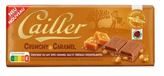 Cailler Crunchy & Caramel Milk Chocolate 100G