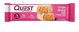 Quest Hero Protein Bar Birthday Cake 52G