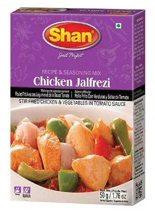 Shan Chicken Jalfrezi Stir Fried Chicken & Vegetables In Tomato Sauce 50G