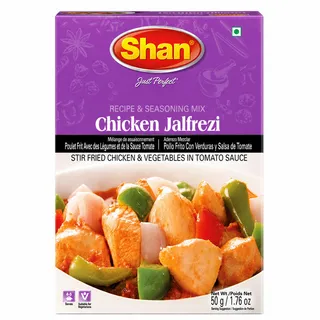 Shan Chicken Jalfrezi Stir Fried Chicken & Vegetables In Tomato Sauce 50G