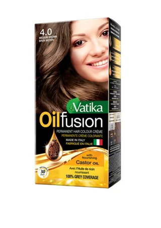 Vatika 4.0 Medium Brown Hair Color Creme