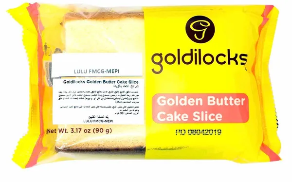 جولديلوكس شريحة كيك بالزبدة 90 جم