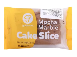 Goldilocks Mocha Marble Cake Slice 78G