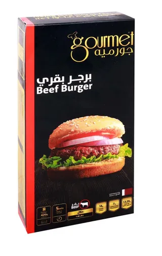 جولد لحم أنغوس بقر فاخر برجر مجمد 400 جم