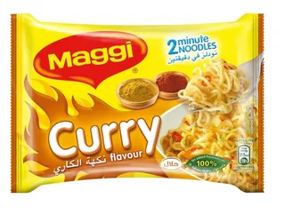 Maggi 2-Minute Curry Flavour Noodles 79G