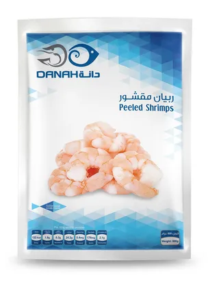 دانة روبيان مجمد مقشر صغير 500 جم