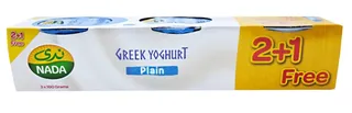 Nada Plain Greek Yoghurt 3X160G