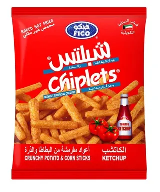 فيكو تشيبليتس أصابع بطاطس وذرة مقرمشة بالكاتشب 22 جم