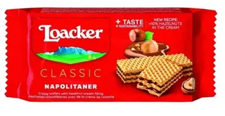 Loacker Classic Napolitaner Wafer With Hazelnut Cream 30G