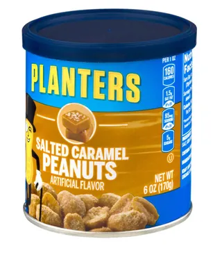 Planters Salted Caramel Peanuts 170G