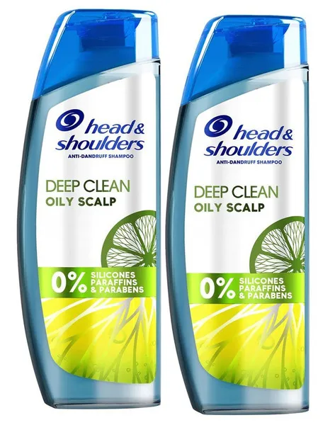 Head & Shoulders Oily Scalp Anti-Dandruff Shampoo 2X400Ml