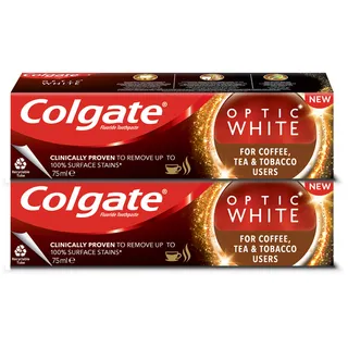 Colgate Max White Purple Reveal Toothpaste 2X75Ml