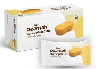 Deemah Curvy Plain Cake 12X32G