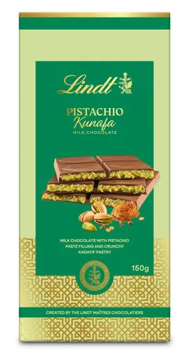Lindt Pistachio Kunafa Milk Chocolate 150G