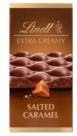 Lindt Extra Creamy Salted Caramel Smooth Milk Chocolate 80 g