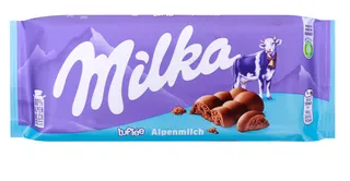 Milka Luflee Aerated Milk Chocolate Bar 90G