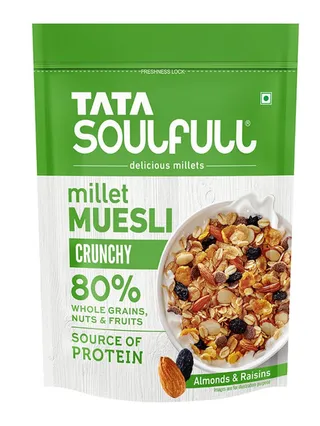 Tata Soulfull Crunchy Millet Muesli 500G