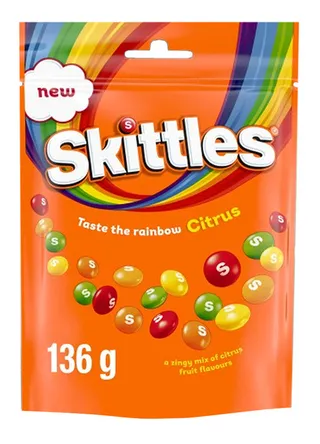 Skittles Citrus Candies 136G