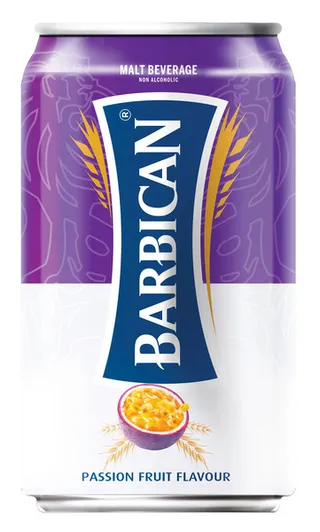 Barbican Passion Fruit Flavour Non-Alcoholic Malt Beverage 330Ml