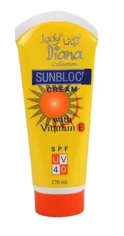 Lady Diana SPF 40 Vitamin E Sunblock Cream 170Ml